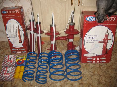 Стойки "Demfi" -90мм — Lada 2114, 1,6 л, 2009 года | тюнинг | DRIVE2