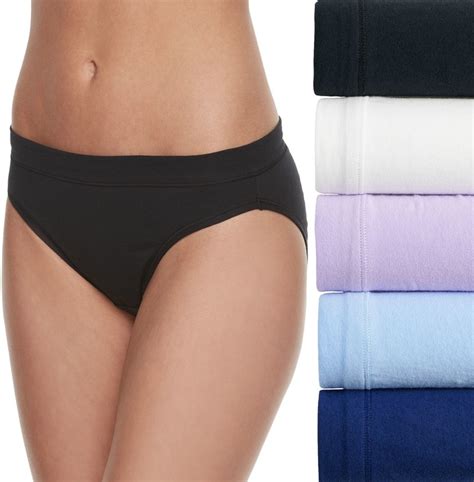 Fruit Of The Loom Women S Signature Pack Cotton Blend Stretch Bikini Panty DCSSBK ShopStyle
