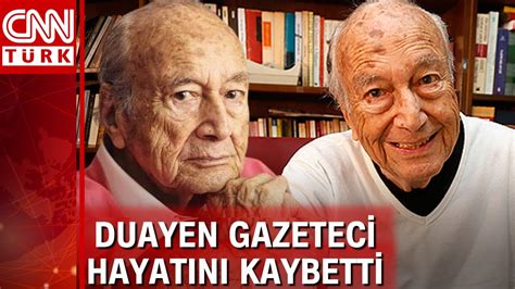 Gazeteci yazar Hıfzı Topuz hayatını kaybetti YouTube