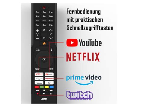 JVC Fernseher LT-40VF3056 Smart TV 40 Zoll Full HD