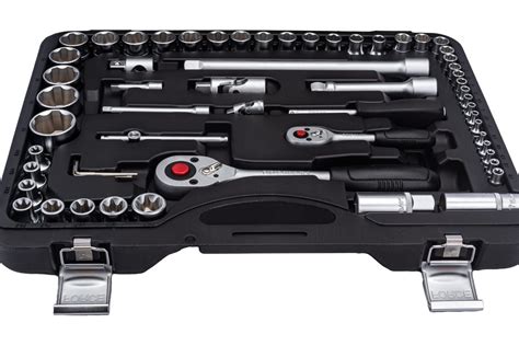 Набор головок и приспособлений FORCE 1/2 1/4 108 предметов 41082R ...