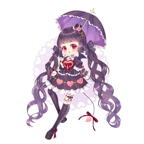 [OPEN] Adoptable Auction | Love Demon by lilacoris on DeviantArt