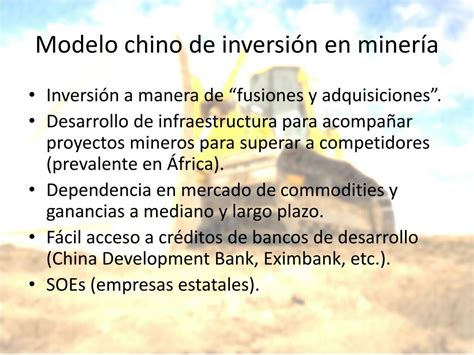 PPT La presencia de la inversión china en el sector minero de América Latina un estudio