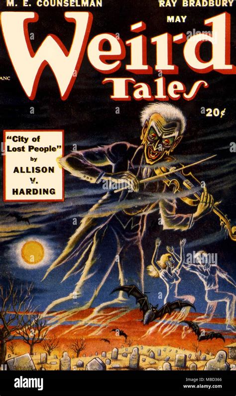 Science Fiction And Horror Magazines Weird Tales Cover May