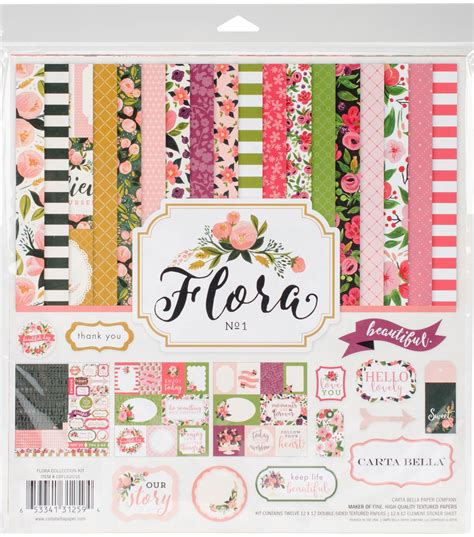 Carta Bella Collection Kit X Flora No Joann Paper Crafts