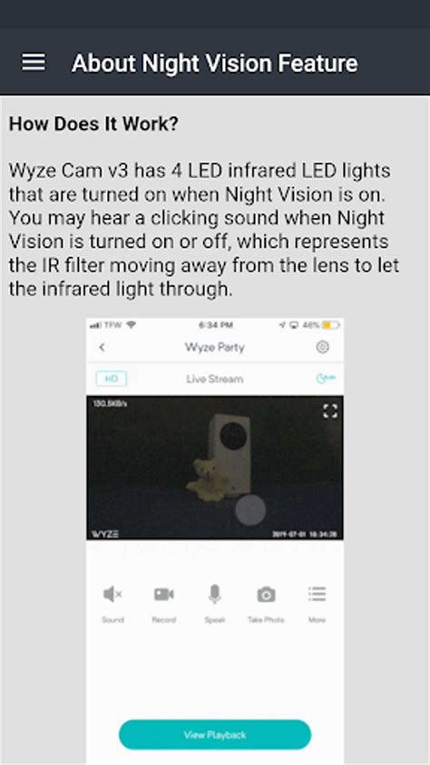 Wyze cam v3 guide for Android - Download