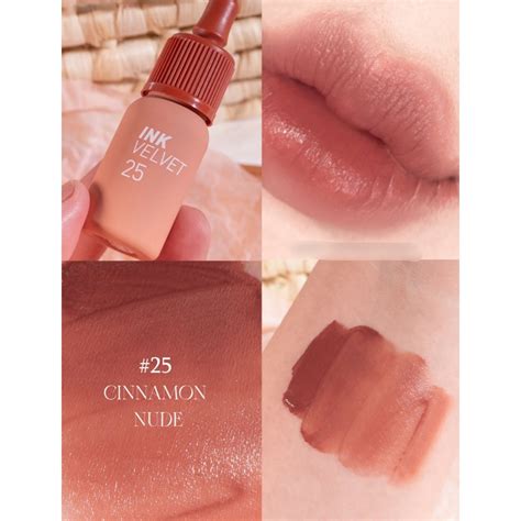 Mua Son Ink M U Cinnamon Nude N U T Nh Cam Kem L Peripera Ink Velvet Lip Tint M I Nh T
