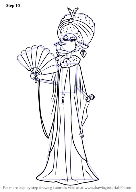 How To Draw Nana Noodleman From Sing Disney