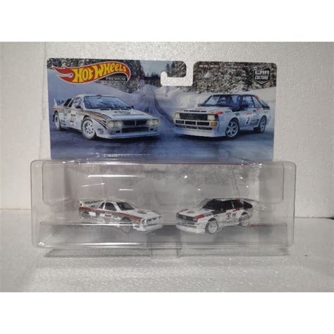 Hot Wheels Premium Twin Pack Lancia Audi Sport Quattro Shopee Malaysia
