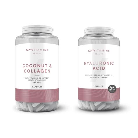 Myvitamins Coconut and Collagen & Hyaluronic Acid Bundle | Myvitamins