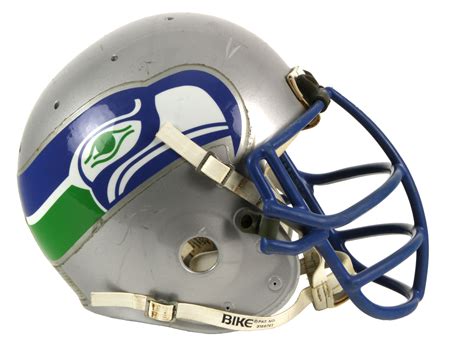 Lot Detail 1986 John Kaiser Seattle Seahawks Game Worn Helmet Scott