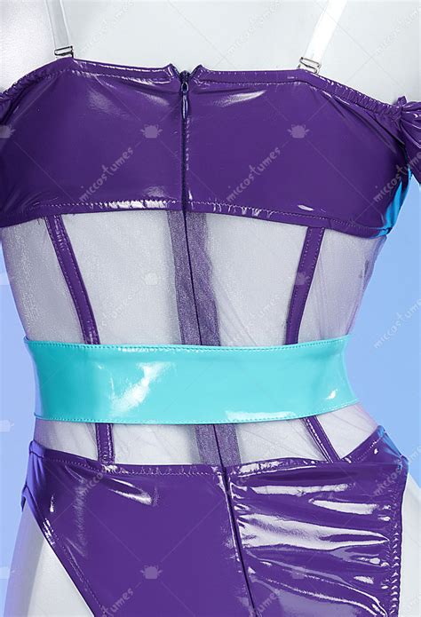 Rui Derivative Sexy Lingerie Set Off Shoulder See Through Bodysuit With Belt And Stockings