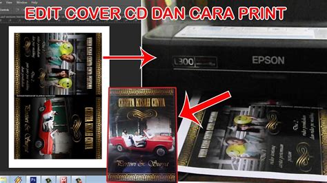 Cara Membuat Cover Vcd Dengan Photoshop Youtube