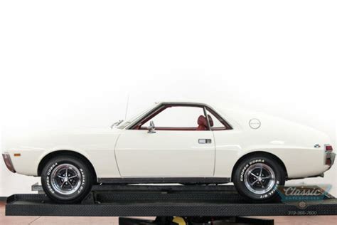 1969 Amc Amx 390 V8 4 Speed Manual Great Restoration Classic Amc Amx