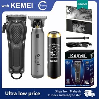 Kemei USB Charging Hair Clippers Cordless Professional Hair Clipper