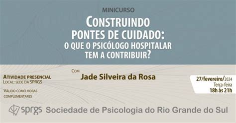 Construindo Pontes De Cuidado Em Porto Alegre Sympla