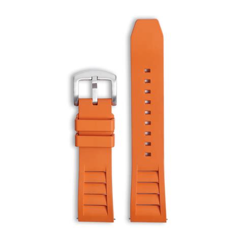 OEM High Quality Fluorine Rubber Watch Straps FKM Watch Band For Rolex