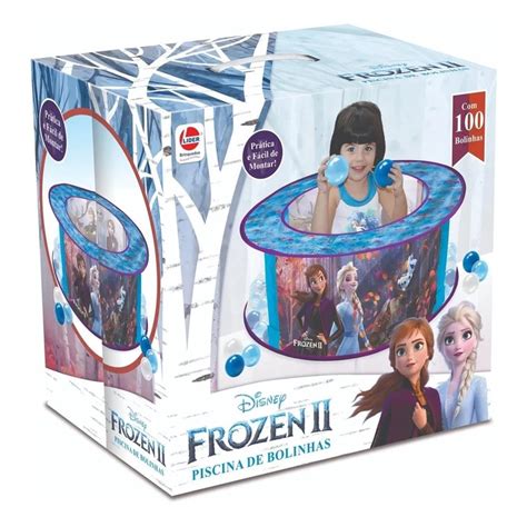 Piscina De Bolinhas Frozen 2 Disney 100 Bolinhas Lider 688 Shopee Brasil