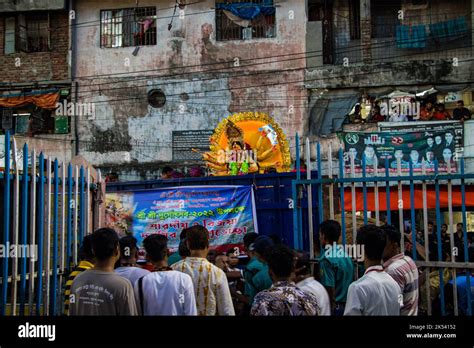 Festival Ritual Tradicional De Durga Puja En Bangladesh 2022 La Durga