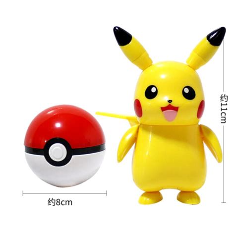 Pikachu E Pokebola - Action Figure Pikachu e Pokebola - Pokemon Tomy 11 cm - Toyshow Tudo de ...