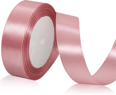 Amazon Inch Pink Ribbon Pink Satin Ribbon Gift Wrapping Ribbons