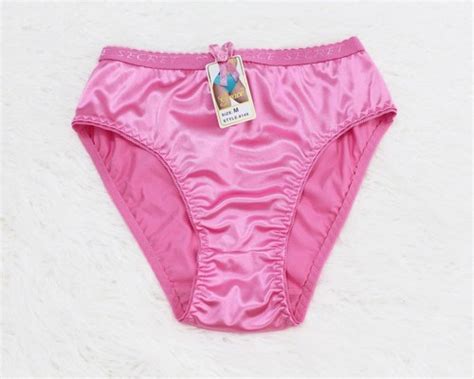 B17 VTG GRACE Sissy Liquid SATIN Wetlook SHINY Nylon Bikini Panties Sz L XL 3XL EBay