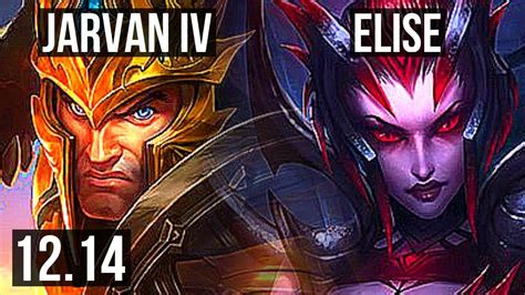 Jarvan Iv Vs Elise Jng Rank J Godlike Rank Na