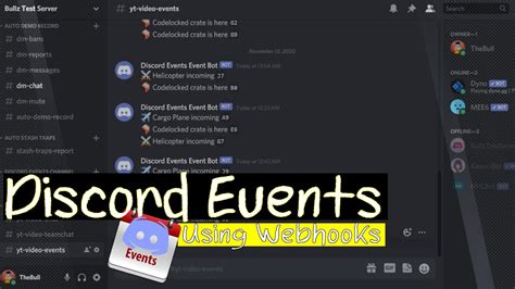 Automated Rust Server Events In Discord Server Rust Admin Academy