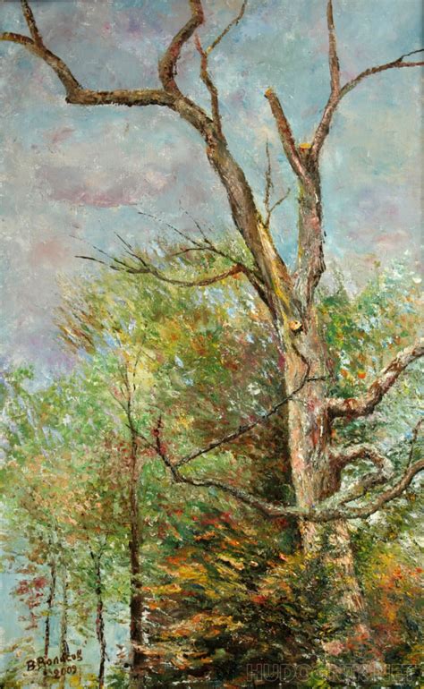 Картина Пейзаж со старым деревом. Размеры: 50x80, Год: 2009, Цена ...
