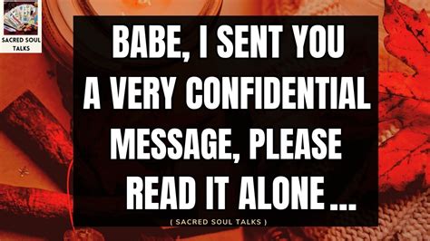 DM Babe I SENT You A VERY CONFIDENTIAL Message PLEASE Read IT ALONE January
