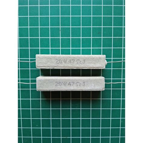 Jual RESISTOR 47ohm 20W 47R 20W | Shopee Indonesia