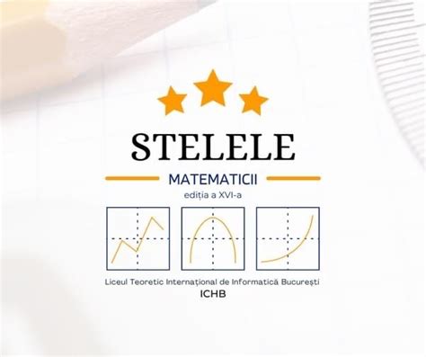 Stelele Matematicii la Școala Mihai Eminescu Pitești Școala