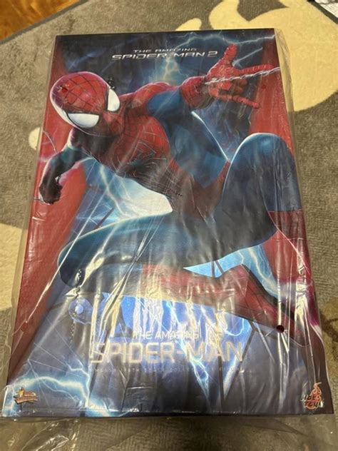 FIGURINE HOT TOYS Amazing Spider Man échelle 2 1 6 état d usage EUR 517 02 PicClick FR
