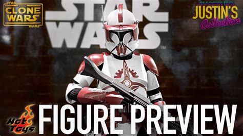 Hot Toys The Clone Wars Commander Fox Figure Preview Episode Youtube
