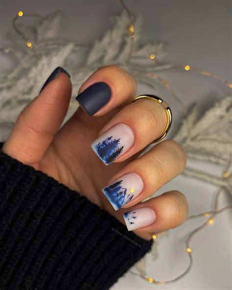 Cute Winter Nails 2024 - 2025: 21 Ideas for Simple, Short, and Acrylic