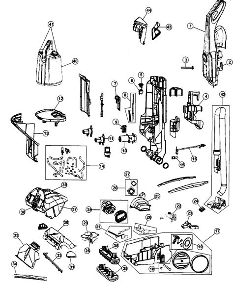 Exploring The Inner Workings Of Hoover Uh72450 A Detailed Parts Diagram