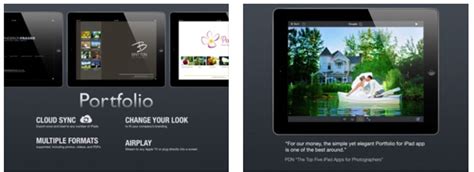 portfolio ipad
