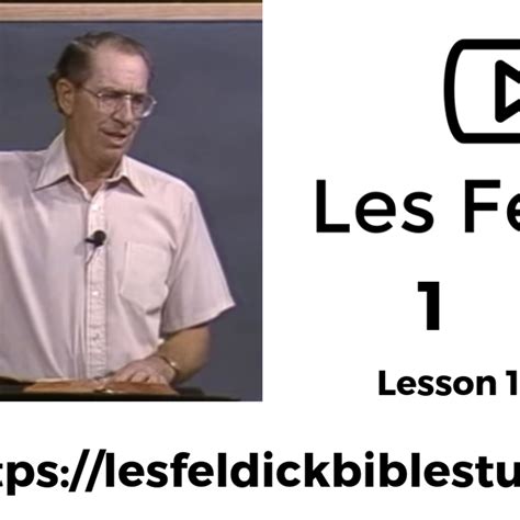Les Feldick Bible Study - Podcast Analytics & Insights - Podscan.fm