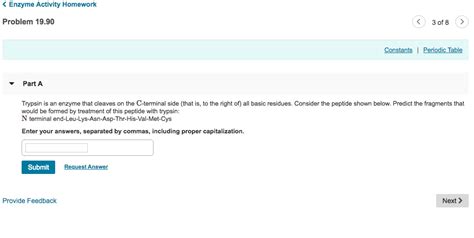 Solved KEnzyme Activity Homework Problem 19.90 3 of 8 | Chegg.com