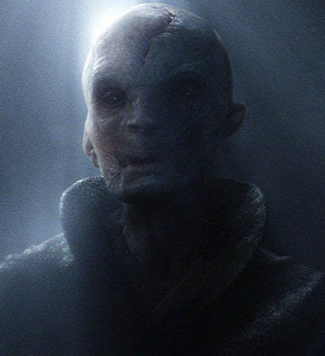Supreme Leader Snoke Leader Snoke Star Wars Sequel Trilogy Star Wars