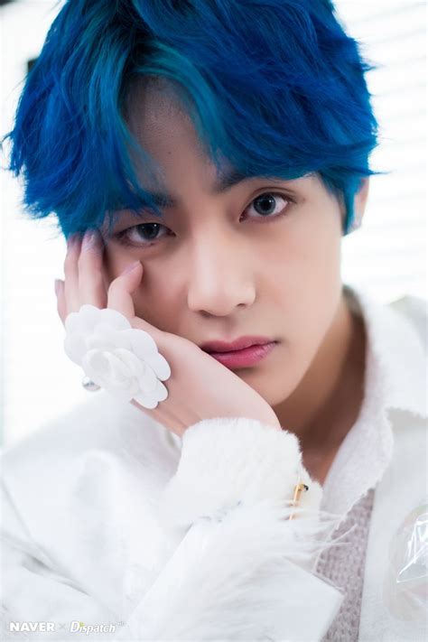 Taehyung Blue Hair Bts Taehyung Taehyung Bts