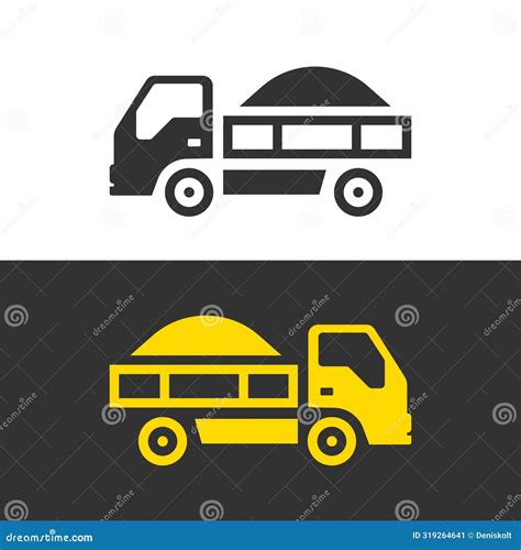 Tipper Icon Trendy Tipper Logo Concept On White Background From Vector