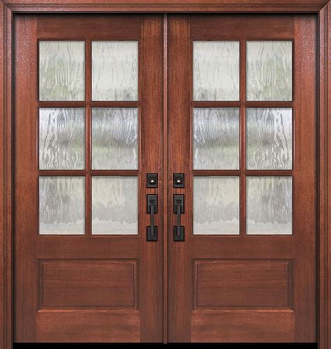 80 Double 23 Lite 6 Lite Sdl Doorcraft Mahogany Door Mahogany Doors