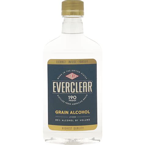 Everclear 190 Proof Grain Alcohol | GotoLiquorStore