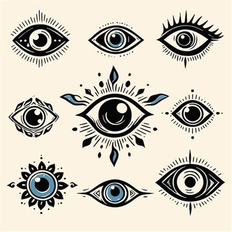 Premium Vector Eyes And Eye Icon Set Vector Collection