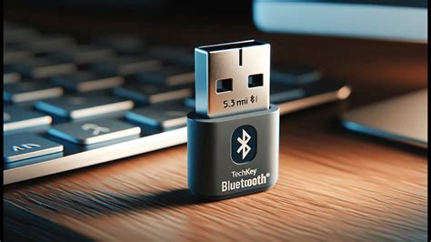 Techkey Usb Bluetooth Adapter For Desktop Pc Plug Play Mini