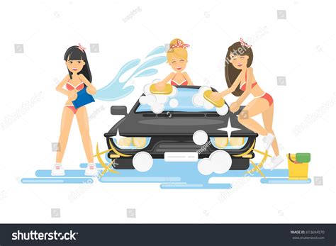 22 Naked Girl Car Stock Vectors Images Vector Art Shutterstock