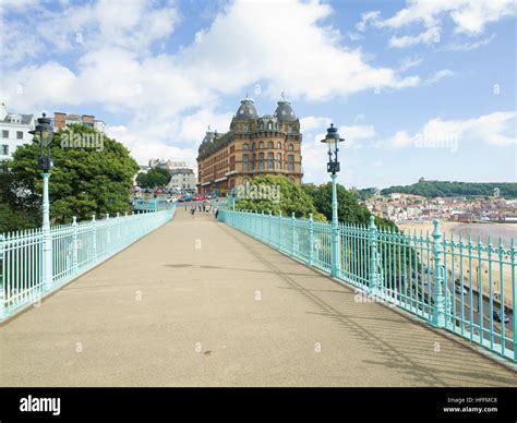 Spa Bridge Scarborough North Yorkshire Coast Uk Stock Photo Alamy