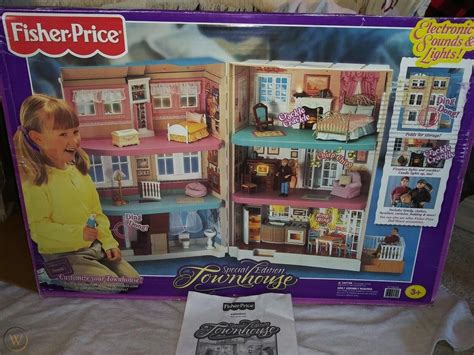 Fisher Price Loving Family Doll House Special Edition Townhouse w/ Original Box!. This playset ...