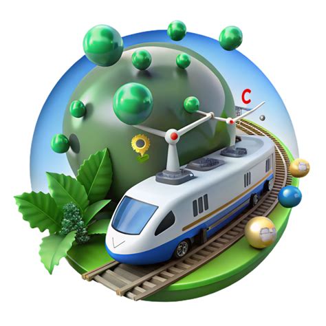 magnificent artistic Eco-Friendly High-Speed Rail Green Energy